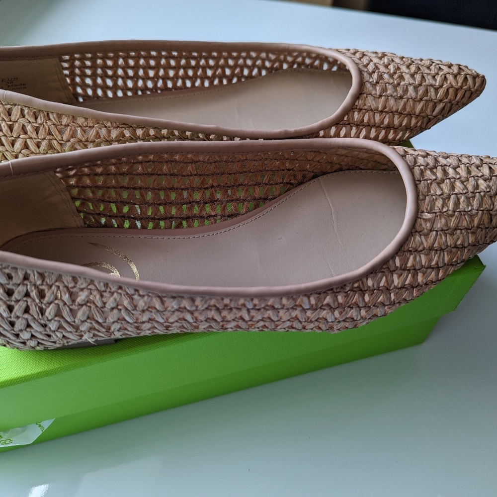 Sam Edelman Wanda Raffia Flat - Picture 6 of 6